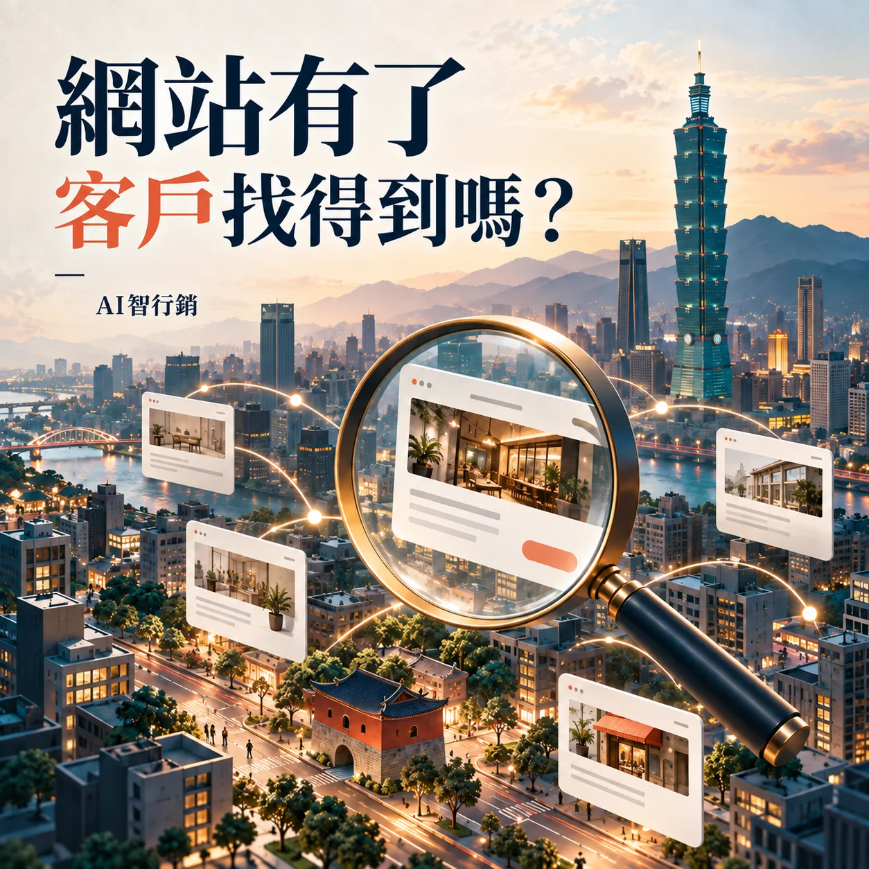 台北企業網站沒流量怎麼辦？從搜尋曝光到客戶詢問的改善步驟