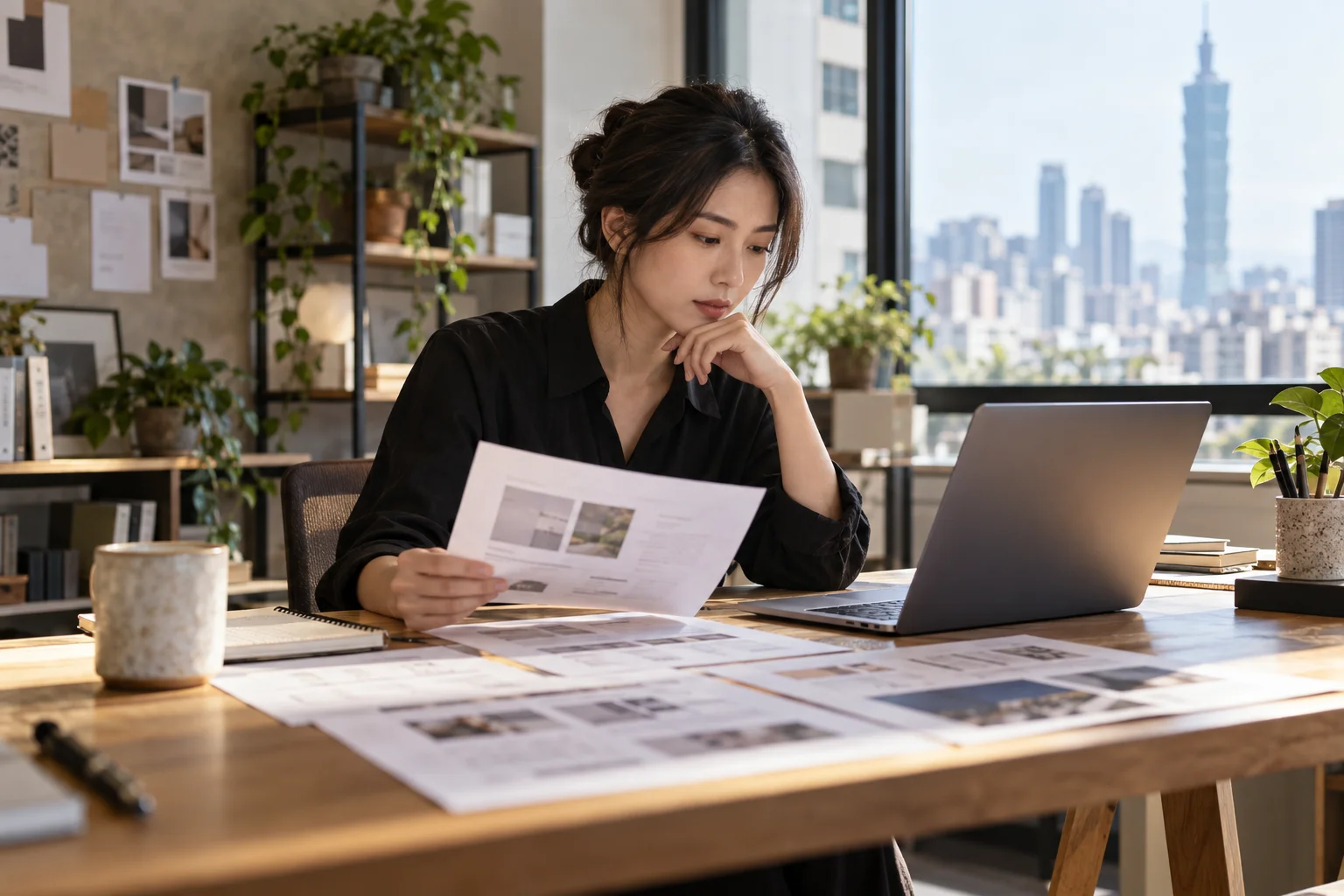 中小企業比較網站服務需求的情境示意